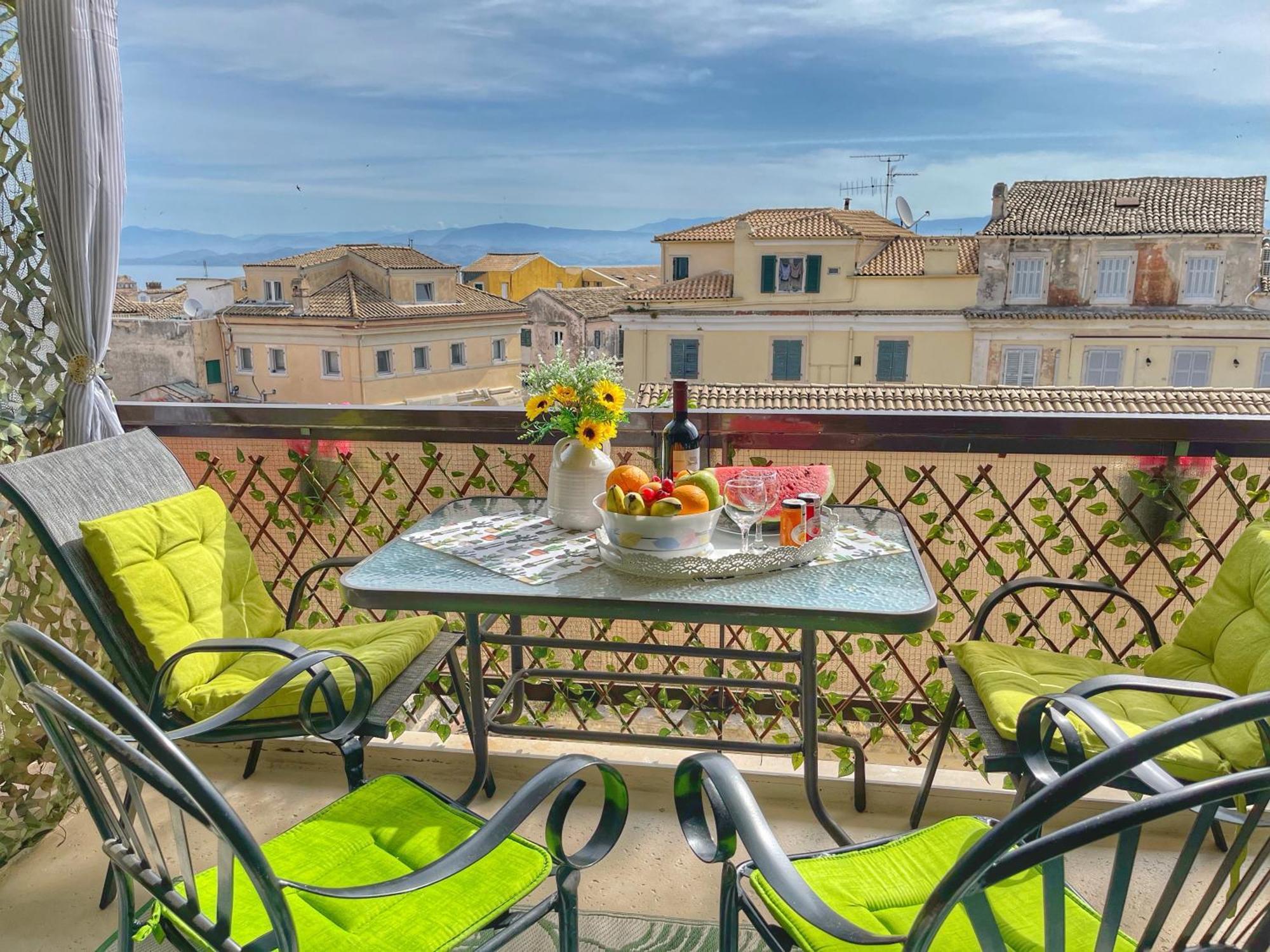 Corfu Panoramic View All The City Zewnętrze zdjęcie